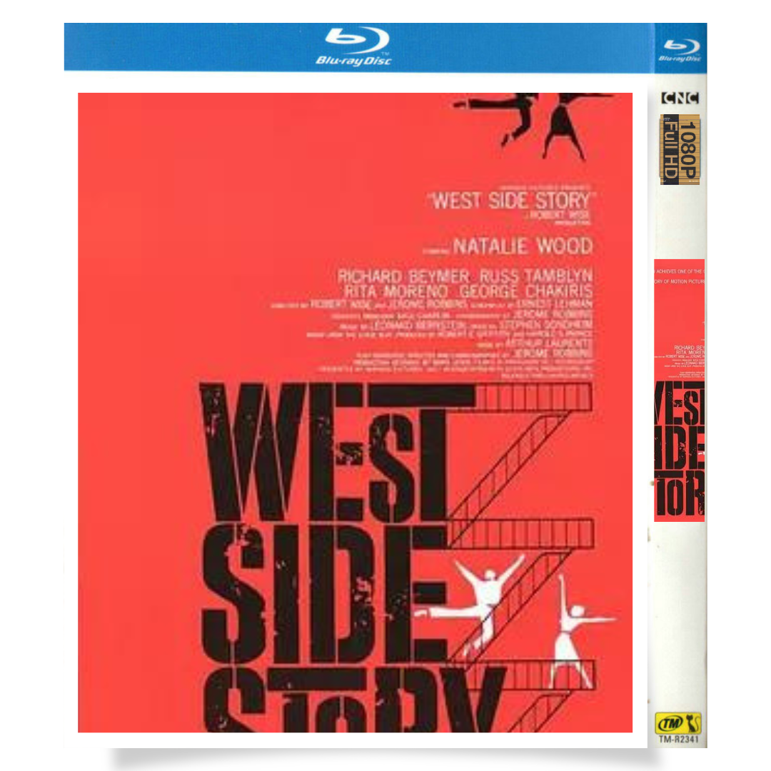 映画「ウエスト・サイド物語」 日本語字幕ブルーレイ[Blu-ray-BOX] 1枚組 ナタリー・ウッド