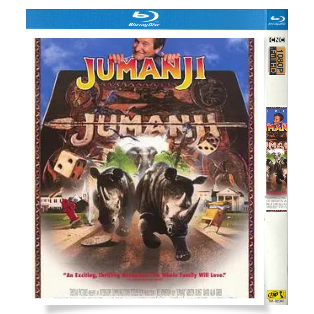 映画「ジュマンジ」 日本語字幕ブルーレイ[Blu-ray-BOX] 1枚組 ロビン・ウィリアムズ ジョナサン・ハイド