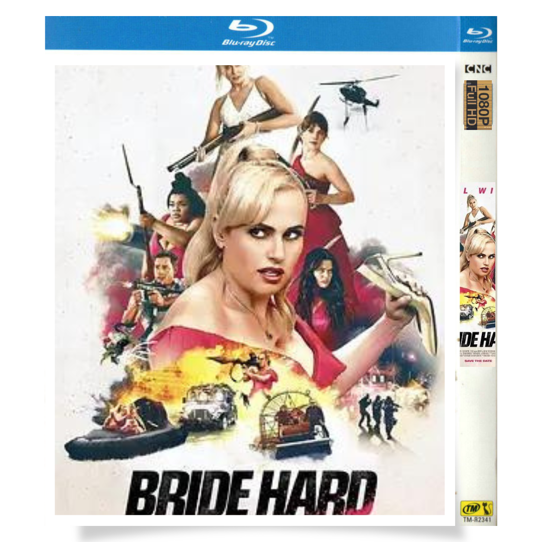 映画「Bride Hard (2025)」 ブルーレイ[Blu-ray-BOX] 1枚組 レベル・ウィルソン アナ・キャンプ