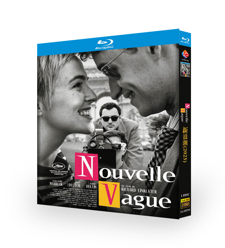 映画「Nouvelle Vague (2025)」 ブルーレイ[Blu-ray-BOX] 1-DISC ギヨーム・マルベック ゾーイ・ダッチ