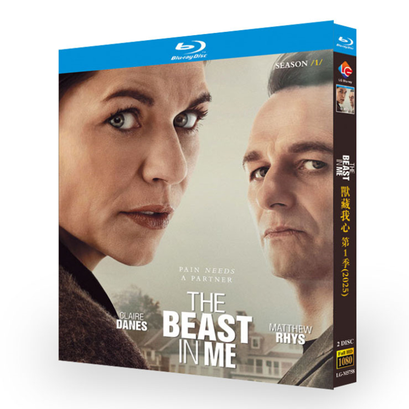海外ドラマ「BEAST－私のなかの獣」 日本語字幕ブルーレイ[Blu-ray-BOX] 2-DISC クレア・デインズ マシュー・リース