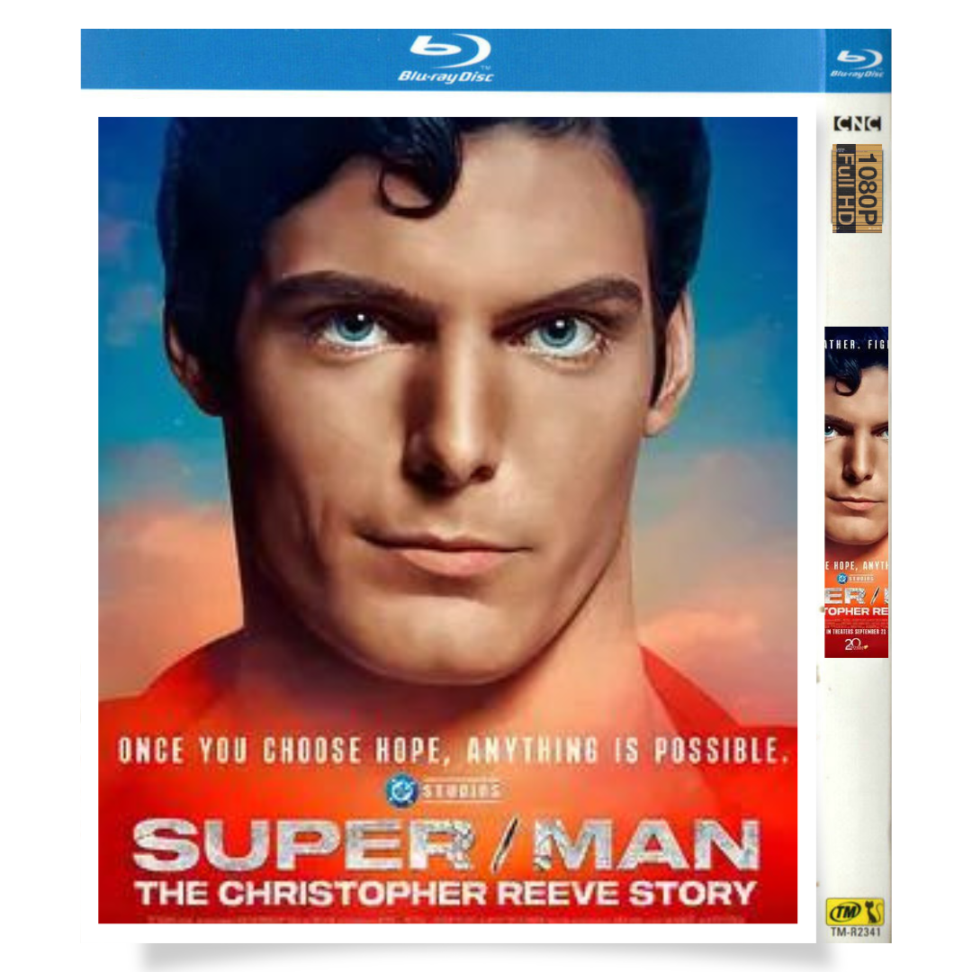 映画「スーパーマン / クリストファー・リーヴの生涯」 ブルーレイ[Blu-ray-BOX] 1-DISC クリストファー・リーブ ジョニー・カーソン