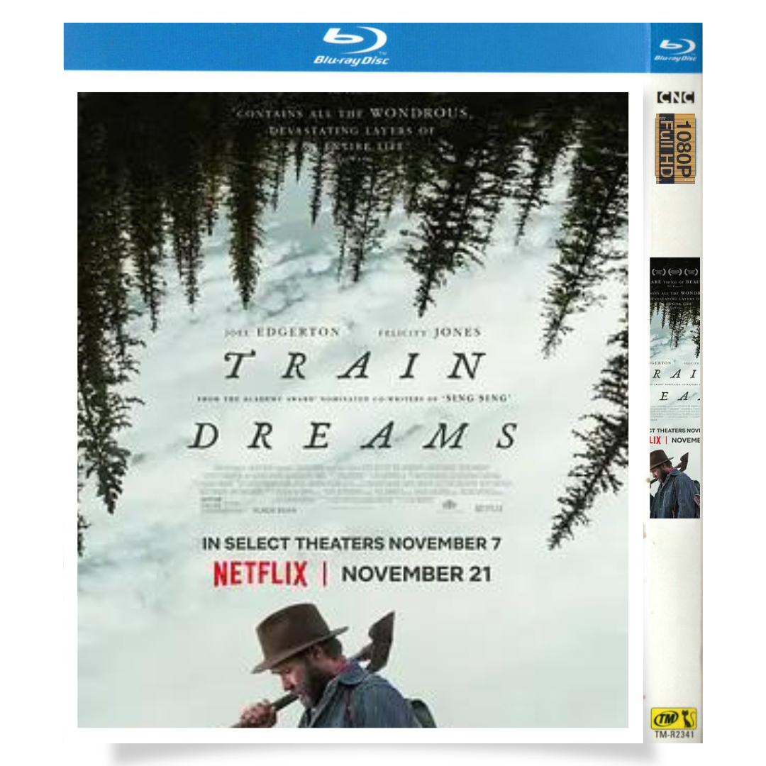 映画「トレイン・ドリームズ」 日本語字幕ブルーレイ[Blu-ray-BOX] 1-DISC ジョエル・エドガートン フェリシティ・ジョーンズ