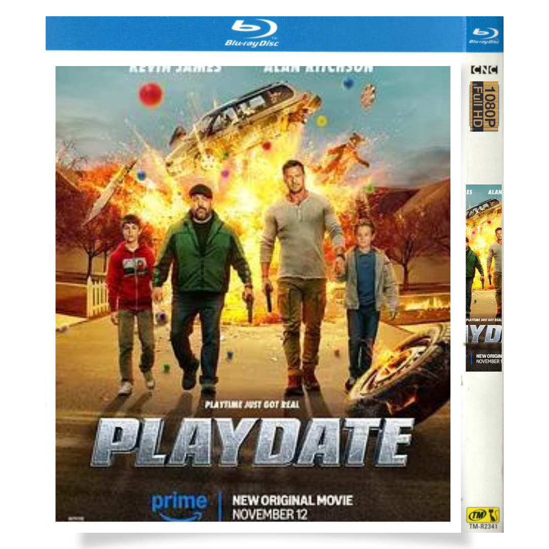 映画「Playdate (2025)」 ブルーレイ[Blu-ray-BOX] 1-DISC アラン・リッチソン ケビン・ジェームズ