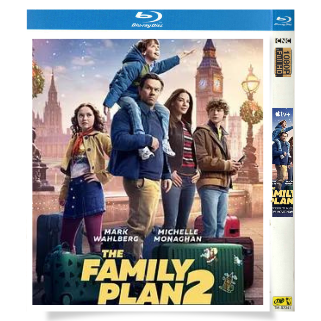 映画「ファミリー・プラン2 (2025)」 日本語字幕ブルーレイ[Blu-ray-BOX] 1-DISC マーク・ウォールバーグ ミシェル・モナハン