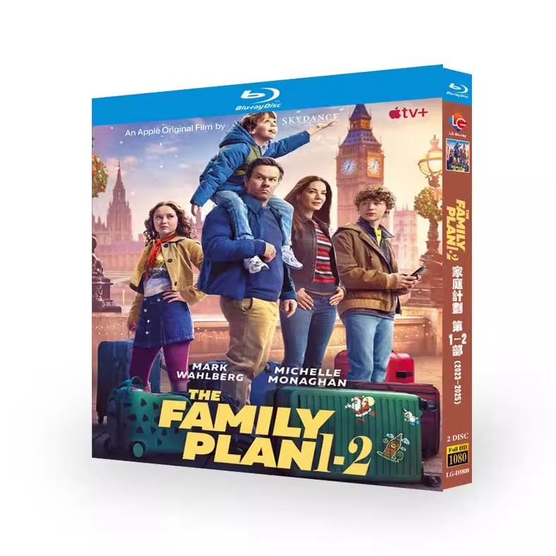映画「ファミリー・プラン2」 日本語字幕ブルーレイ[Blu-ray-BOX] 2-DISC マーク・ウォールバーグ ミシェル・モナハン
