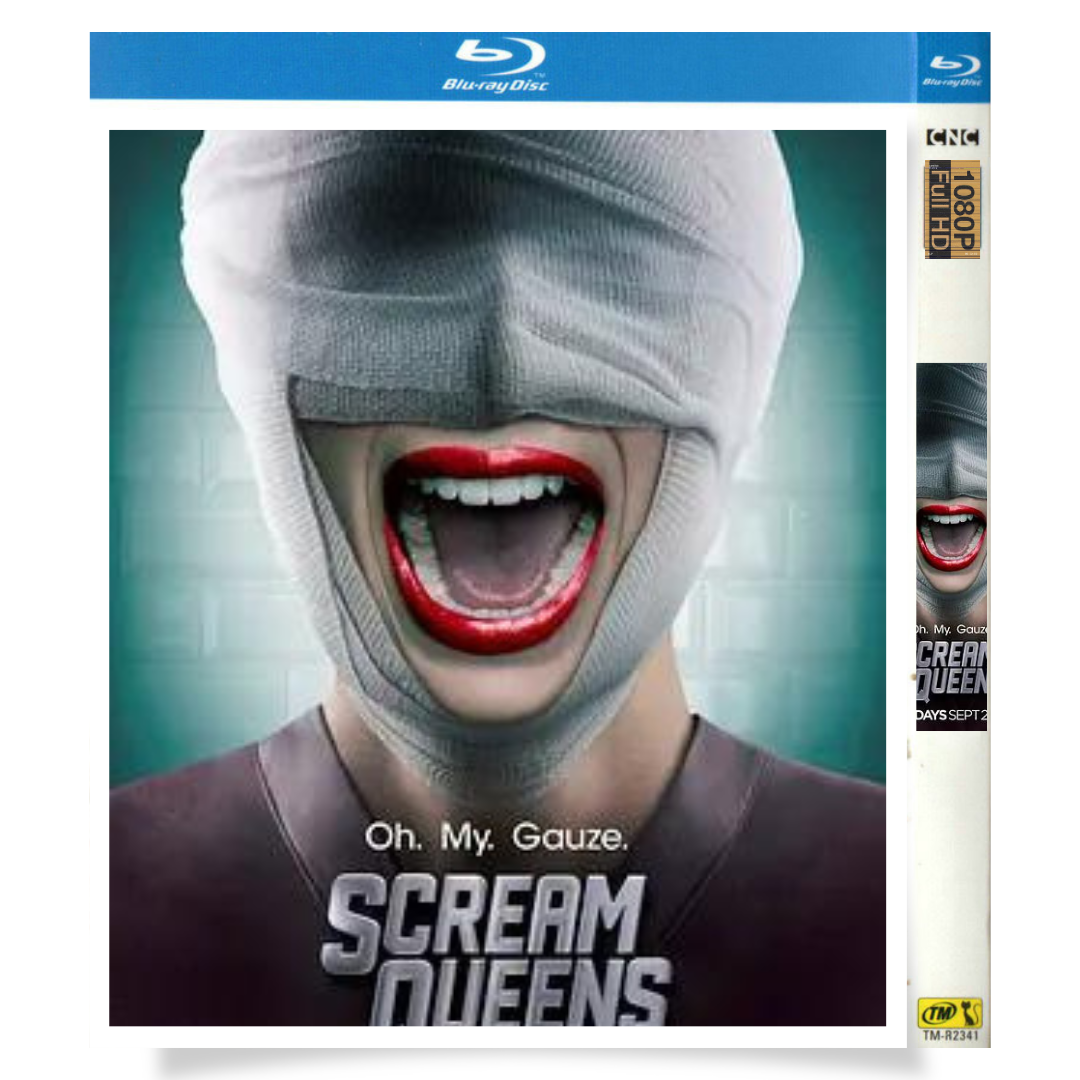 海外ドラマ「スクリーム・クイーンズ シリーズ2」 日本語字幕ブルーレイ[Blu-ray-BOX] 2-DISC エマ・ロバーツ ジェイミー・リー・カーティス