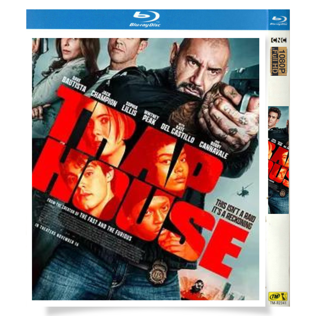 映画「トラップハウス」 ブルーレイ[Blu-ray-BOX] 1-DISC ソフィア・リリス デイヴ・バウティスタ