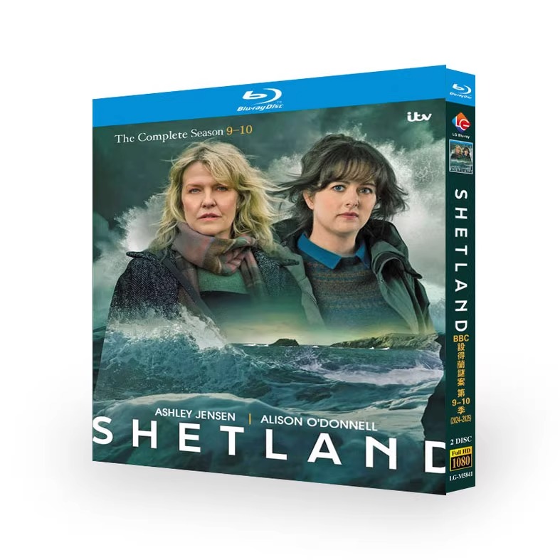 海外ドラマ「シェトランドシリーズ9-10」 ブルーレイ[Blu-ray-BOX] 2-DISC アシュリー・ヤンセン アリソン・オドネル