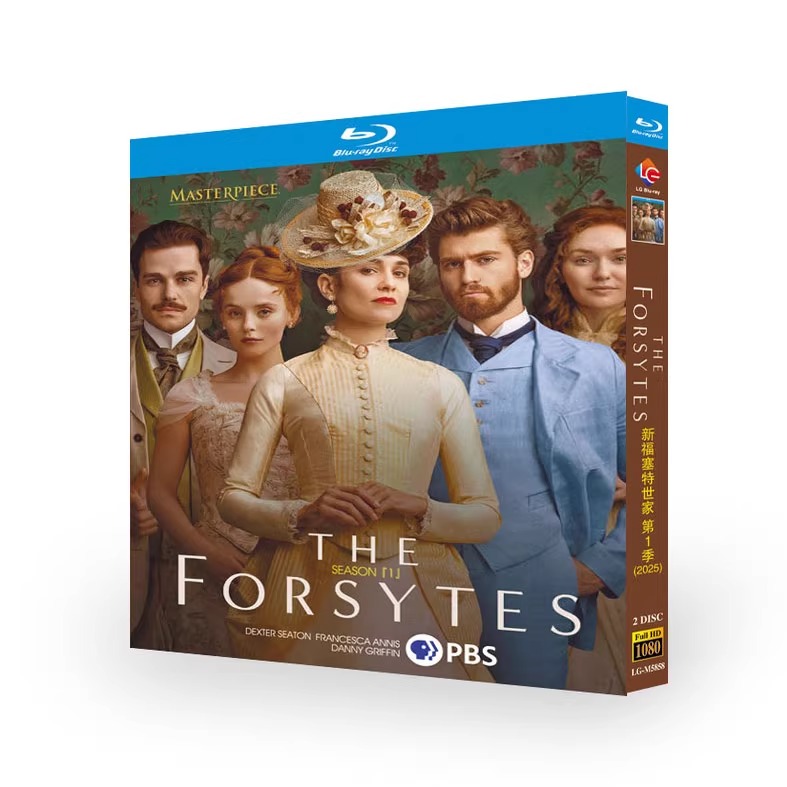 海外ドラマ「The Forsytes Season 1 (2025)」 ブルーレイ[Blu-ray-BOX] 2-DISC フランチェスカ・アニス ジャック・ダヴェンポート