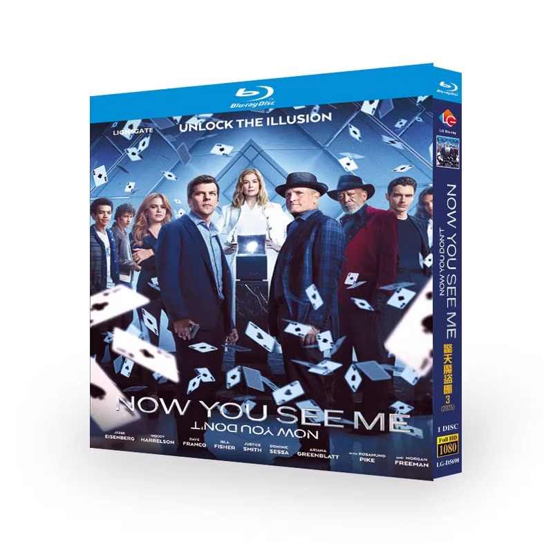 映画「グランド・イリュージョン しシリーズ3」 ブルーレイ[Blu-ray-BOX] 1-DISC ジェシー・アイゼンバーグ ウッディ・ハレルソン