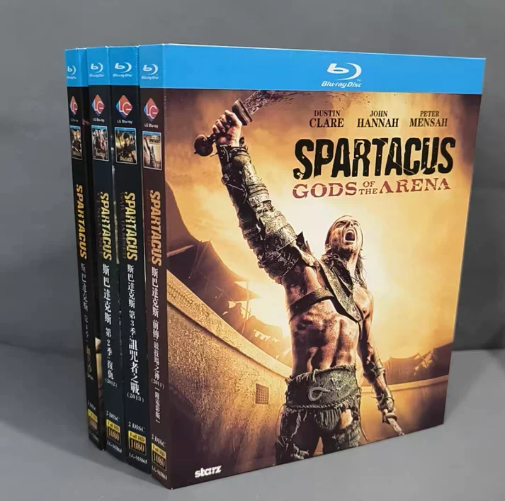 海外ドラマ「スパルタカス 全巻」日本語字幕ブルーレイ[Blu-ray-BOX]8枚組