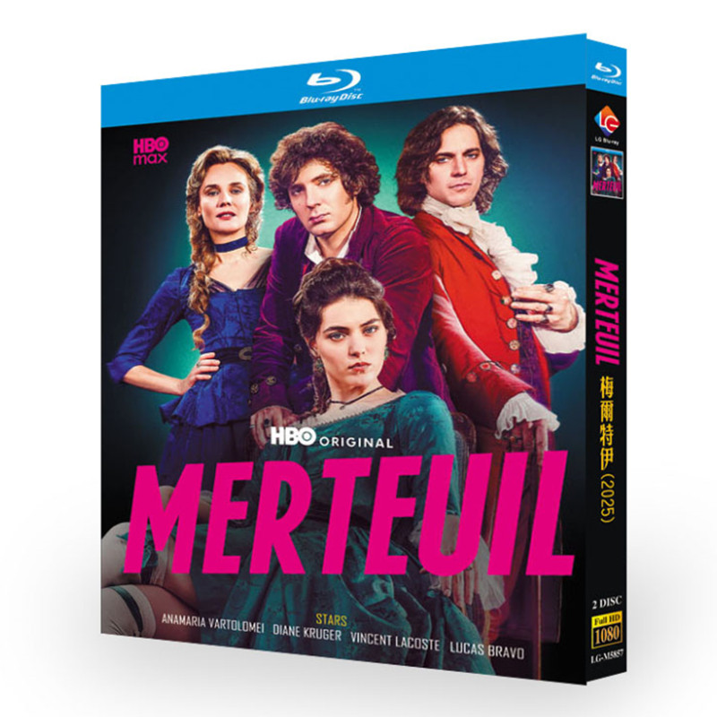海外ドラマ「Merteuil (2025)」ブルーレイ[Blu-ray-BOX]2 枚組