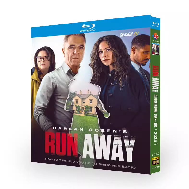 海外ドラマ「ランナウェイ/Run Away」 日本語字幕ブルーレイ[Blu-ray-BOX] 2-DISC ジェームズ・ネスビット ルース・ジョーンズ