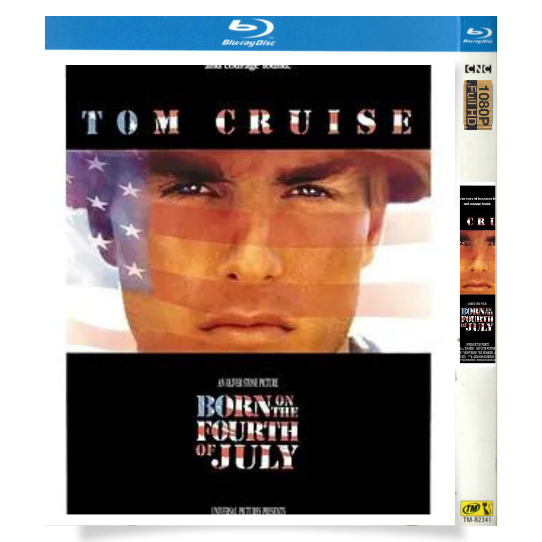 映画「7月4日に生まれて」 日本語字幕ブルーレイ[Blu-ray-BOX] トムクルーズ レイモンドJバリー