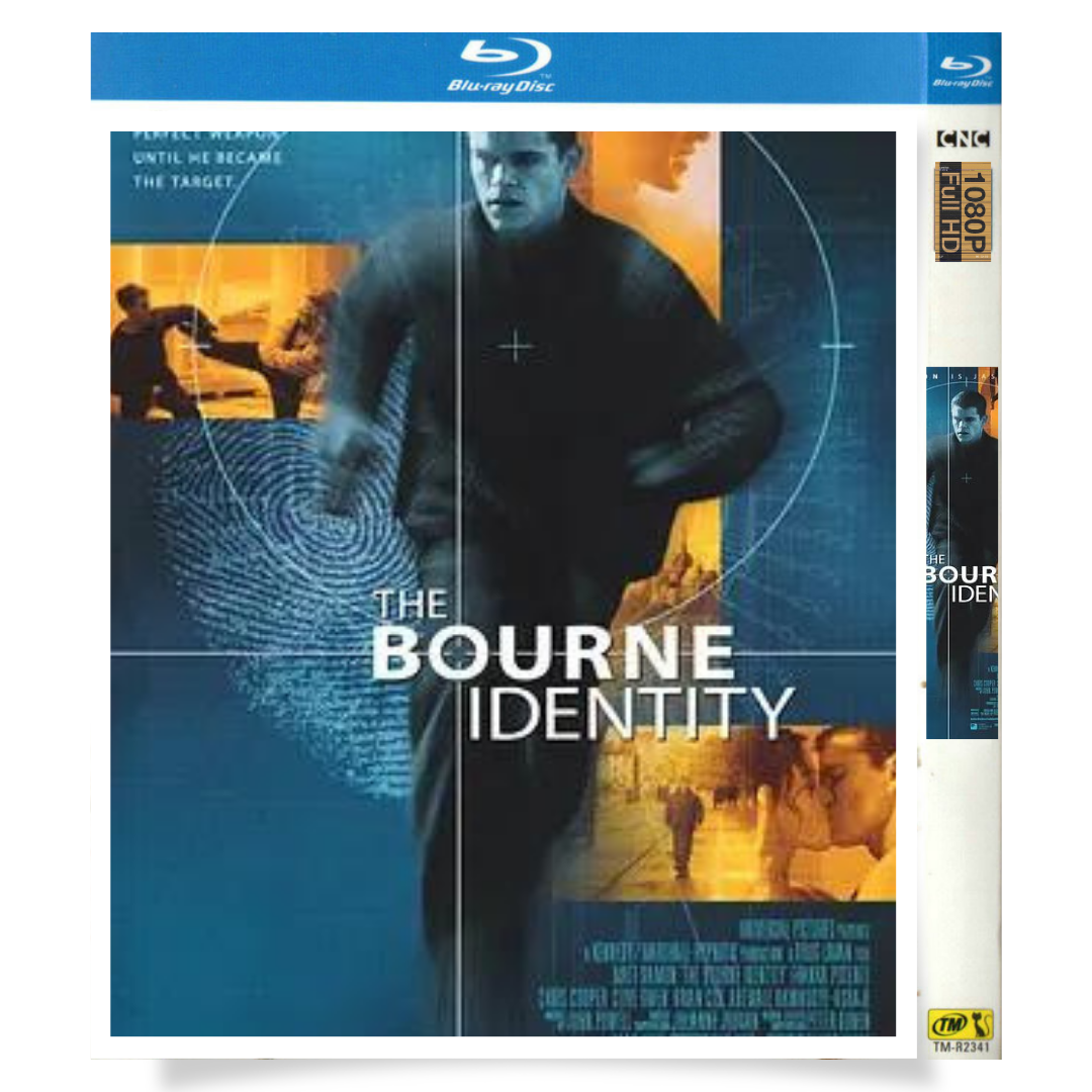 映画「ボーン・アイデンティティー」 日本語字幕ブルーレイ[Blu-ray-BOX] マット・デイモン フランカ・ポテンテ