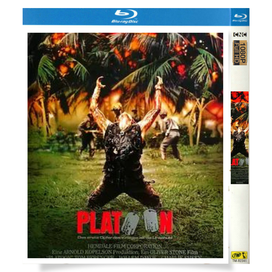 映画「プラトーン」 日本語字幕ブルーレイ[Blu-ray-BOX] ウィレム･ダフォー チャーリー･シーン