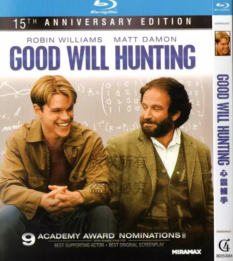 映画「グッド・ウィル・ハンティング/旅立ち」 日本語字幕ブルーレイ[Blu-ray-BOX] マット・ダモン ロビン・ウィリアムズ