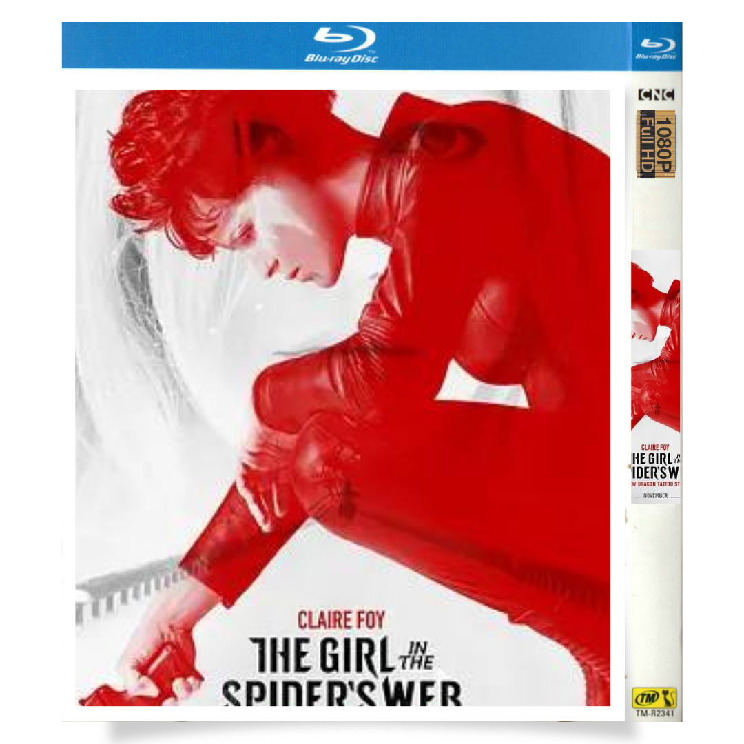 映画「蜘蛛の巣を払う女」 日本語字幕ブルーレイ[Blu-ray-BOX] クレア・フォイ スヴェリアー・グドナソン
