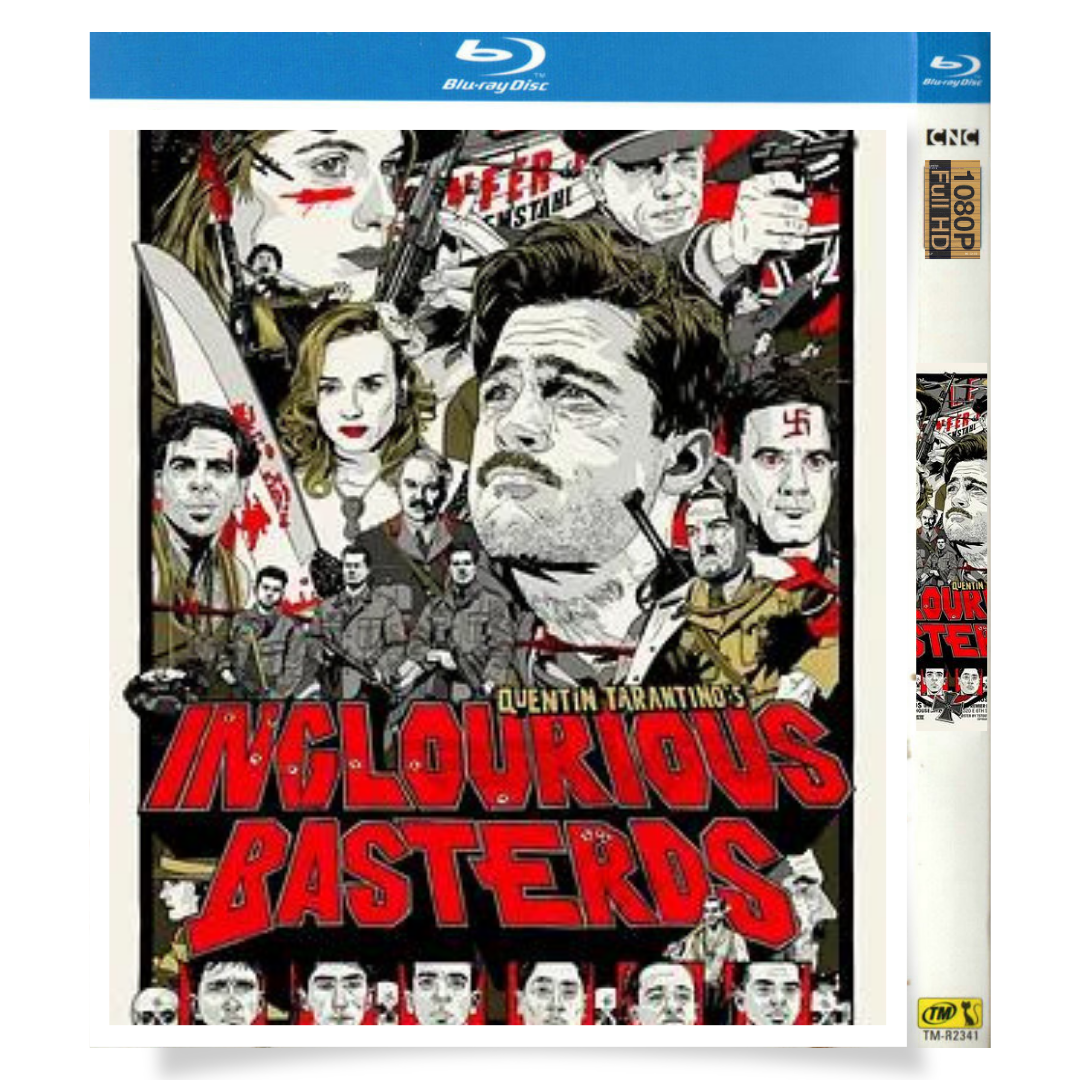 映画「イングロリアス・バスターズ」 日本語字幕ブルーレイ[Blu-ray-BOX] ブラッド・ピット メラニー・ロラン