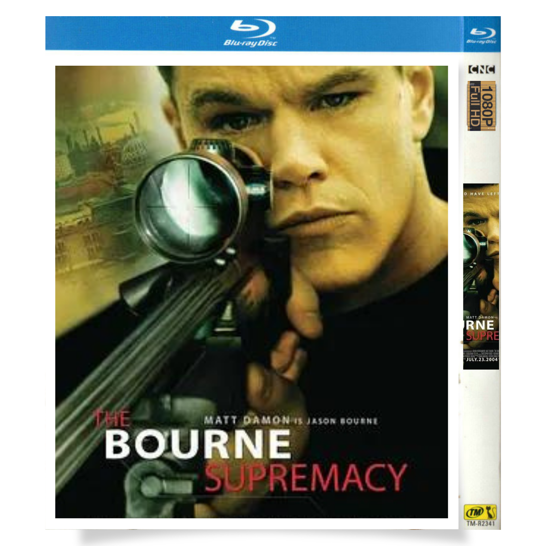 映画「ボーン・スプレマシー」 日本語字幕ブルーレイ[Blu-ray-BOX] マット・デイモン ブライアン・コックス