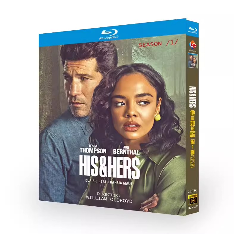 海外ドラマ「彼の真実、彼女の嘘」 日本語字幕ブルーレイ[Blu-ray-BOX] 2-DISC テッサ・トンプソン ジョー・バーンサル