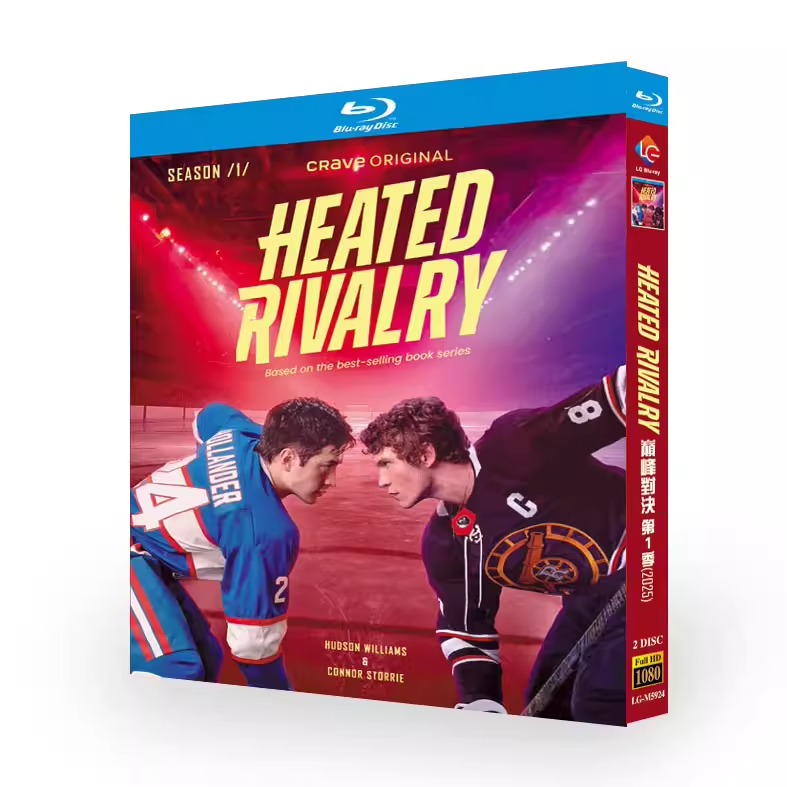 海外ドラマ「Heated Rivalry Season 1 (2025)」 ブルーレイ[Blu-ray-BOX] 2-DISC HudsonWilliams ConnorStorey