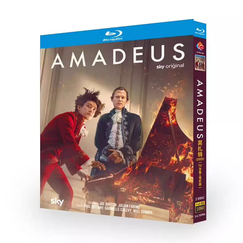 海外ドラマ「アマデウス」 ブルーレイ[Blu-ray-BOX] 2-DISC フクダ・チセン ポール・ベタニー