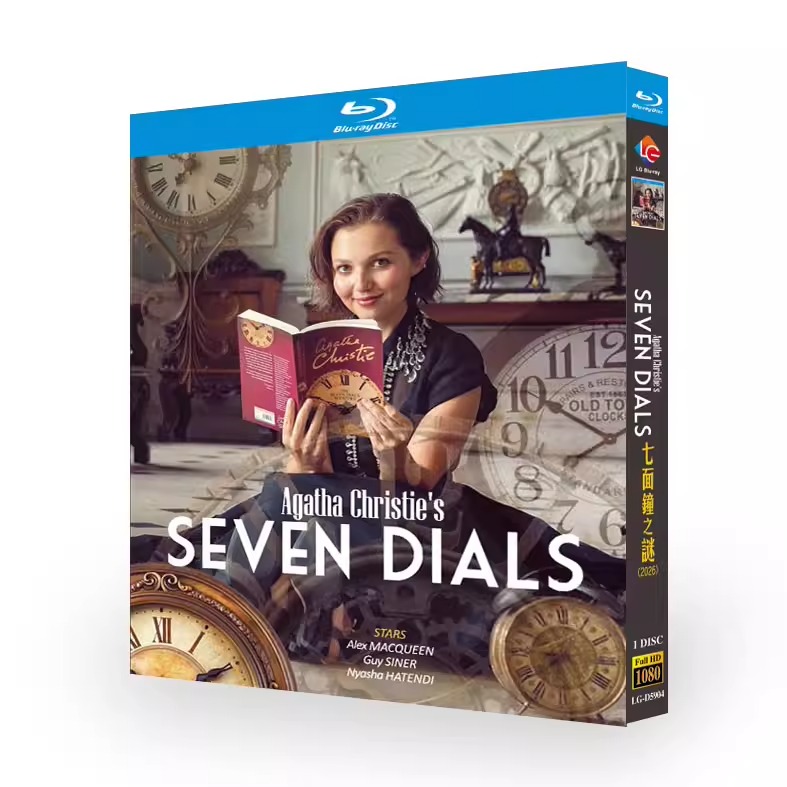 映画「アガサ・クリスティのセブンダイヤルズ（2026年）」 日本語字幕ブルーレイ[Blu-ray-BOX] 1-DISC ミア・マッケナ・ブルース ヘレナ・ボナム・カーター