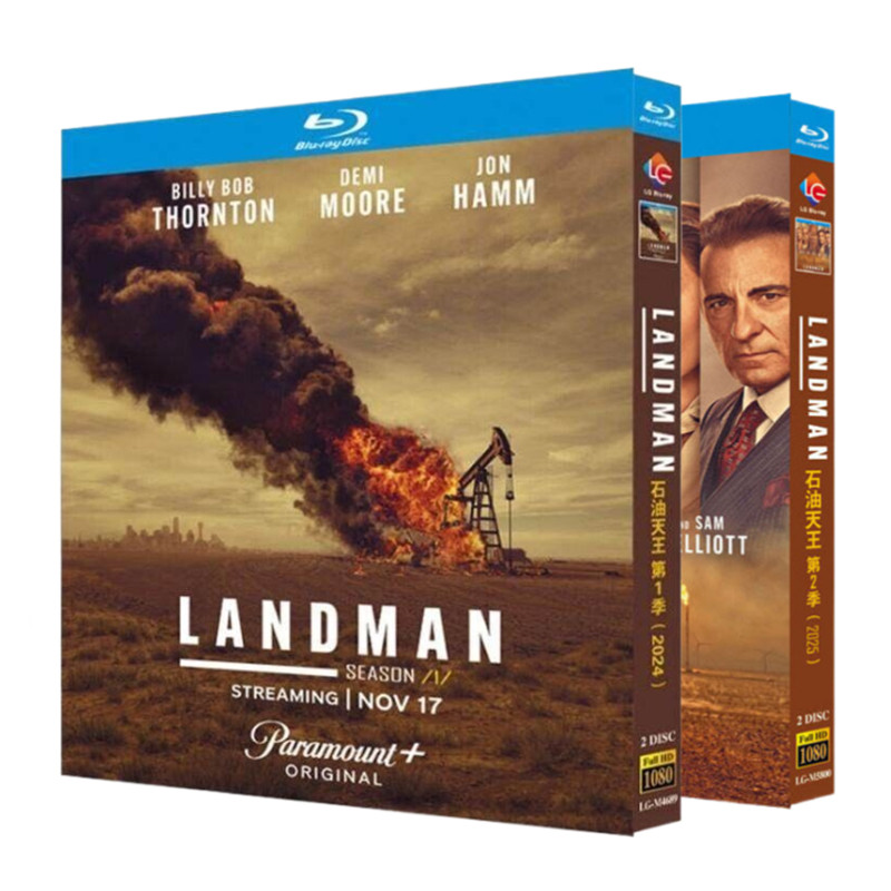 海外ドラマ「ランドマン シーズン1」 ブルーレイ[Blu-ray-BOX] 2-DISC-DISC ビリー・ボブ・ソーントン ジョン・ハム