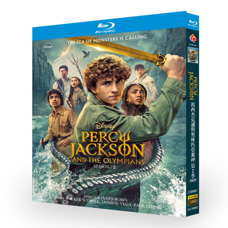 海外ドラマ「パーシー・ジャクソンとオリンポスの神々 シリーズ2」 日本語字幕ブルーレイ[Blu-ray-BOX] 2-DISC-DISC ウォーカー・スコベル リア・ジェフリーズ