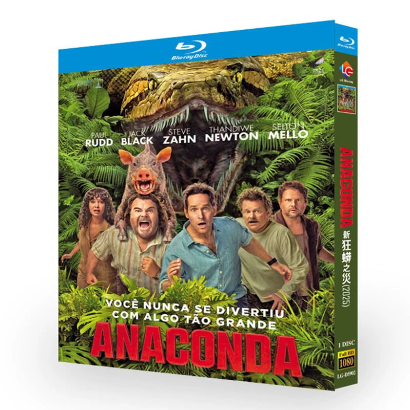 映画「アナコンダ」 ブルーレイ[Blu-ray-BOX] 1-DISC ポール・ラッド ジャック・ブラック
