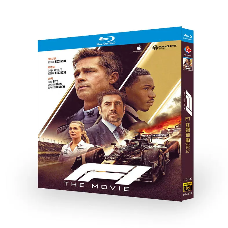 映画「F1/エフワン」 日本語字幕ブルーレイ[Blu-ray-BOX] 1-DISC-DISC ブラッド・ピット